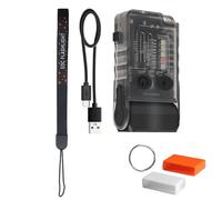 XIAOQENAN Piccola Torcia A LED Torcia Testina Acqua Pocket Acqua Cappello Bright Clip Outdoor Esterna Luce da Campeggio con Luce LED Clip