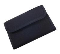 XIAOQENAN Portafoglio da esterno compatto Utility portamonete portatile in nylon a tre ante portafoglio porta carte di credito borsa da viaggio portamonete porta carte tasca borsa