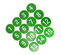 XIAOQENAN Punti Numerati Marcatore Marker per E Tribunali Che Segnala Fitness Agility Addestramento Sport Game Game Allenamento Agilità Coni