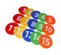 XIAOQENAN Punti Numerati Marcatore Marker per E Tribunali Che Segnala Fitness Agility Addestramento Sport Game Game Allenamento Agilità Coni