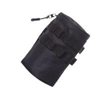 XIAOQENAN Sacchetti per bottiglie d'acqua con foro per appendere vari sacchetti di stoccaggio bottiglia d'acqua isolamento termico proteggere coperture carrello portabicchieri bollitori vettori, Nero