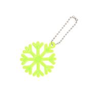 XIAOQENAN Sicurezza per Bambini Riflettori Pendenti A Forma Fiocchi Neve Bag del Ciondolo Night Security Walking Cycing Reflector Che Sopporta Ciondolo A Forma Fiocchi Neve