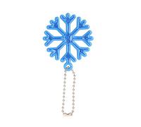 XIAOQENAN Sicurezza per Bambini Riflettori Pendenti A Forma Fiocchi Neve Bag del Ciondolo Night Security Walking Cycing Reflector Che Sopporta Ciondolo A Forma Fiocchi Neve