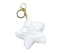 XIAOQENAN Stuffi Peluche Rings Keetchain A Forma Stella Per Un Facile Riconoscimento Nel Tragitto Per Auto Multifunzionale Quotidiano O Viaggi Viaggio.