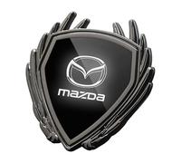 XIAOSAXIAODE Emblema Adesivo Metallico per Mazda MX-30 2020 2021 2022 2023 2024 2025, Emblema per Auto in Metallo Cromato, Stemma Adesivo in Metallo 3D, Decorazione Autoadesiva, Accessori,Black1