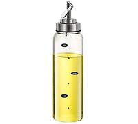 XiaoShenLu Bottiglia automatica per olio d'oliva, aceto di alta qualità, per barbecue, insalata, pane, cucina, 300 ml