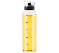 XiaoShenLu Dispenser di olio d'oliva, bottiglie di vetro e beccuccio per cucina, ampolla per olio e aceto con beccuccio antigoccia, contenitore per condimento liquido, 500 ml