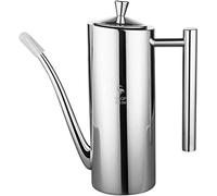 XiaoShenLu Dispenser di olio d'oliva in acciaio inossidabile/ampolla/bottiglia per olio/aceto/salsa di soia - Versare senza gocciolare per cucinare in cucina e barbecue, 500 ml