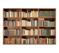 Xiaoterna 2,2x1,5m Scaffale retrò Sfondo Retrò medievale libreria di legno ufficio sfondo fotografico Vecchi libri scuola biblioteca camera sfondo interno Adulti ritratto foto puntelli