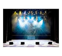 Xiaoterna 2,2x1,5m Sfondo da concerto Sfondo fotografico per palcoscenico Banda palco cantare danza sfondo Decorazione per feste di compleanno Bambini Adulti Ritratto foto di scena