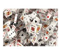 Xiaoterna 2,7x1,8m Abstract Carnival Sfondo Poker 3D Sfondo fotografico con carte da gioco Casinò di Las Vegas Serata di giochi folli Decorazioni per feste Oggetti di scena per foto ritratto