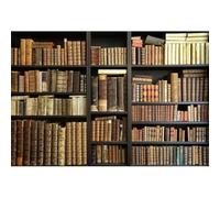 Xiaoterna Scaffale retrò 1,5x1m Biblioteca Sala Magia Libri Studio Fotografia Sfondo Retrò medievale antica biblioteca vecchi libri sfondo Bambini Adulti Ritratto Foto Puntelli