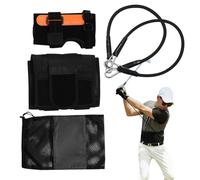 XIAOXIAOYU Allenatore di Quart di Peso Golf, Guida all'allenamento di Swing Golf,Trainer di Golf Correzione Swing Practice Band - alla Formazione di Correzione della Postura, Cintura