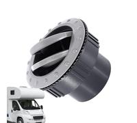 XIAOXIAOYU Bocche D'aria Per Auto - Uscita Aria per Camping-Car - Deflettore Regolabile A Pulsante Per Coperture Auto Camion Barca E RV