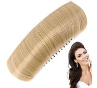 XIAOXIAOYU Bosse di capelli per inserto di volume, gobba di capelli,Pad invisibile per capelli | Invisibile capelli finti clip per capelli Base di capelli urto stile inserire strumento Volume