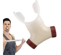 XIAOXIAOYU Eserciziatore respiratorio polmonare - Rinforzo muscolare respiratorio - Dispositivo respiratorio portatile regolabile per canto nuoto escursionismo acquatico ciclismo e corsa