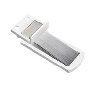 XIAOXIAOYU Fermaporta a terra, fermaporta magnetico, porta invisibile con aspirazione magnetica, supporto per porta ultra sottile per negozio, spazio di lavoro, camera da Soggiorno,