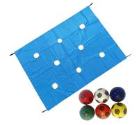 XIAOXIAOYU Gioco Di Team Building Tarp con Foro - Esercizi Di Coesione E Attività Collettive - Attrezzature Sportive E Attività Collaborative per Adolescenti E Adulti