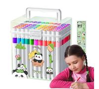 XIAOXIAOYU Matite da pittura per bambini, matite acriliche da colorare per bambini, penne resistenti all'acqua, con effetto divertente, per scuola, viaggi, Pasqua e ragazze
