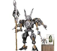 XIAOXIAOYU - Puzzle in metallo per adulti, puzzle in metallo | Puzzle difficile da assemblare con antiche figure cinesi | Kit modellini in metallo deformabili per uomini, meccanici
