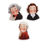 XIAOXIAOYU Supporto per pagina del libro, titolare di spartiti, segnalibri Clip Cartoon Book Opender Holder, per pianoforte acrilico portatili per violino, album, grandi cataloghi, ufficio