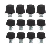 XIAOXIAOYU Tacchetti da calcio, tacchetti di ricambio per scarpe da calcio, con chiave inglese per giocatori, dilettanti, membri del club, Nero , Large