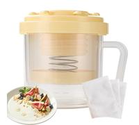 XIAOXIAOYU Verticatore per yogurt, produttori di yogurt, Filtro per yogurt con maglia ultra fine, Kit per la casa per preparare il succo di formaggio e una cucina fine da amici della famiglia degli
