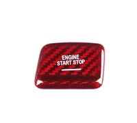 XIAOYANS Modanatura Interni Auto per Chevrolet per Corvette C7 2014-2019 Auto One-Key Motore Avviamento Accensione Pulsante Interruttore Arresto Copertura Decorativa Auto Copertura Trim(Stile 1)