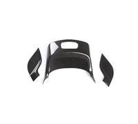 XIAOYANS Modanatura Interni Auto per GLA per GLB Classe W247 H247 X247 2020-2022 Console Centrale Auto Bracciolo Scatola Portaoggetti Interruttore Pulsante Telaio Auto Copertura Trim(Carbon Fiber)