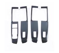 XIAOYANS Modanatura Interni Auto per Kuga per Escape 2020 2021 2022 2023 2024 Pannello Controllo Pulsante Dell'interruttore Finestrino Portiera Interna Dell'auto Auto Copertura Trim(Stainless Carbon)