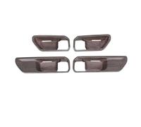 XIAOYANS Modanatura Interni Auto per Toyota per Land per Cruiser per Prado 250 LC250 2024 2025 Adesivo per Rivestimento Maniglia Interna Portiera Auto Auto Copertura Trim(Oak Grain)
