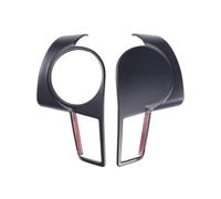 XIAOYANS Modanatura Interni Auto per Toyota per Tundra 2007 2008 2009 2010 2011 2012 2013 Adesivo Decorativo per Pannello Volante Auto Accessori Auto Auto Copertura Trim(Style A Matte Black)