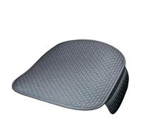 XIAOYANS Universali Coprisedili Auto Coprisedile Per Auto Cotone Lino Antisudore Set Completo Cani Traspirante Accessori Interni 4 Stagioni(Blue Seat Pad 1Pcs)