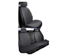 XIAOYANS Universali Coprisedili Auto Coprisedile Per Auto Cotone Lino Antisudore Set Completo Cani Traspirante Accessori Interni 4 Stagioni(Grey Full Set)