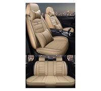 XIAOYANS Universali Coprisedili Auto Per Chery Per OMODA 5 Per Tiggo 5/7/8 PLUS Per Jaecoo J7 Accessori Auto Coprisedili Universali Copertura Totale(N Beige 5 Seat)