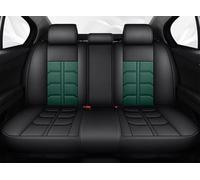 XIAOYANS Universali Coprisedili Auto Per CRV Per Fit Per Accord Per Civic 2006-2011 Per City Per Jazz Per Avancier Per Tream Universali Impermeabili Pelle Auto(Rear Seats-Green)