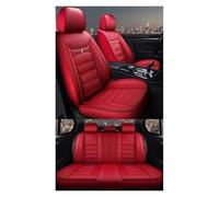 XIAOYANS Universali Coprisedili Auto Per Dacia Per Duster Per Sandero Accessori Auto Coprisedili Universali Copertura Totale(F Red 5 seat)