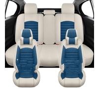 XIAOYANS Universali Coprisedili Auto Per Fit Per City Per Jazz Per Vezel Per Civic CRV Per Accord 7 8 Set Completo Coprisedili Universali Auto Antiscivolo(Stanard- Blue)