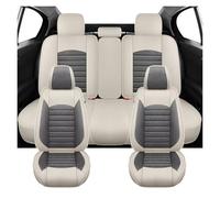 XIAOYANS Universali Coprisedili Auto Per Fit Per City Per Jazz Per Vezel Per Civic CRV Per Accord 7 8 Set Completo Coprisedili Universali Auto Antiscivolo(Stanard-Grey)