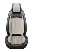 XIAOYANS Universali Coprisedili Auto Per Fit Per City Per Jazz Per Vezel Per Civic Per CRV Per Accord 7 8 Accessori Interni Auto Pelle PU Antiscivolo Universale(Stanard-Beige)