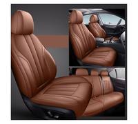 XIAOYANS Universali Coprisedili Auto Per Ford Per Focus Mk1 2 3 Per Ranger Per Kuga Per Mondeo Mk4 Per Fiesta Per Edge Per Fusion Per Mustang Custom Luxury(Full Set-Brown)