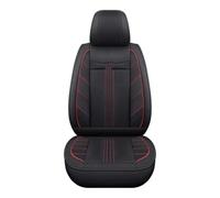 XIAOYANS Universali Coprisedili Auto Per MG Per ZS Per EV Per Mulan Per HS 5 Coprisedile Universale Auto Lino Resistente Usura Traspirante(1Pcs-Black Red)