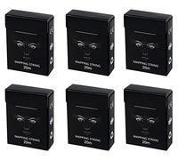 XIAOYU 20m pre-inchiostrata stringa di mappatura del sopracciglio per la misurazione del sopracciglio, filo di mappatura del sopracciglio, confezione 6, scatola nera, inchiostro nero