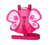 Xiaoyu Farfalla di bambino con le ali che camminano i cinturini di sicurezza redins toddler bambino bambino sacchetto zaino della cinghia, rosa