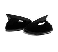 XIAOYUN Auto Specchietti Retrovisori Copri per Audi A1 Sportback 2019-2023 Tappi per Retrovisore Lato Vista Coperture cap Calotte Specchietto Protezione Accessori,Gloss Black