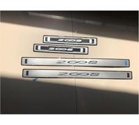 XIAOYUN Battitacco Auto per Peugeot 2008 2013-2021 2022 2023 2024, Auto Pedale di Benvenuto Davanzali delle Porte in Acciaio Inossidabile, AntiGraffio Antiscivolo Pedaliera Protezione 4 Pezzi