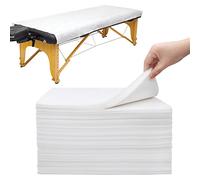 xiaozhifu 60 lenzuola usa e getta lenzuola monouso in tessuto non tessuto 80 x 180 cm, monouso per salone di bellezza SPA