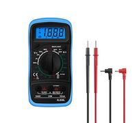 Xiaozhoukeji XL830L palmare multimetro Digitale multimetro LCD Portatile AC/DC Ammeter Voltmetro Ohm Tester Tester Tester Multimetro (Color : XL830L Blue)