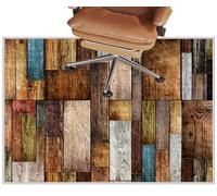 Xiaputcr Tappeto Sedia Ufficio 150 x 200 cm Tappeto Salvapavimento Antiscivolo Tappeto Salva Parquet e Piastrelle Tappeto per Sedia con Ruote Personalizzato Tappetino Gaming Pavimento Protettore