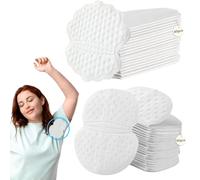 XIAQICA 100 Pezzi Assorbenti Ascellari per Ascelle Assorbimento del Sudore Assorbenti per Ascelle che Invisibili e Confortevoli Assorbenti Assorbenti Ascellari Donna Resistenti e Autoadesivi